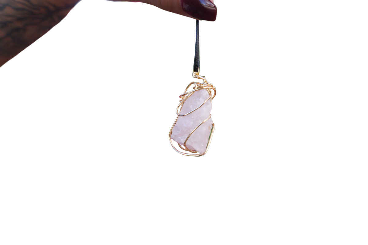 Celestial Rose - Rose Quartz Necklace