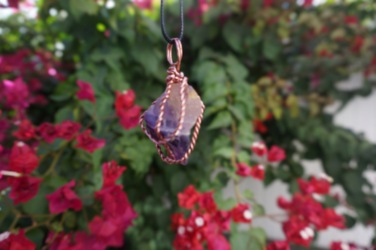 Mystic Bloom - Amethyst Necklace